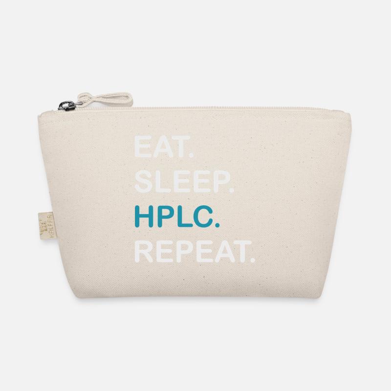 HPLC Performance Chromatography Eat Sleep Repeat Bio-Täschchen