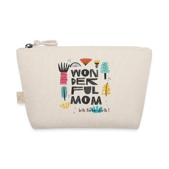 Wonderful mom - Organic Pouch - nature - Front