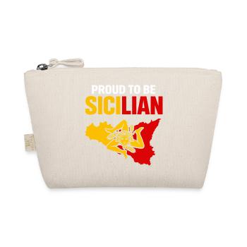 Pride Sicilians – Sicily Color Block - Organic Pouch - nature - Front