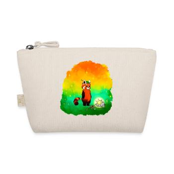 Star Seeker Red Panda - Organic Pouch - nature - Front
