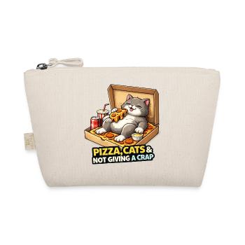 Pizza Cats Attitude - Organic Pouch - nature - Front