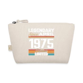 April 1985 Retro April 1985 Birthday Gift - Organic Pouch - nature - Front