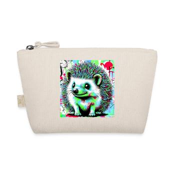 Igel - Bio-Täschchen - Natur - Vorne