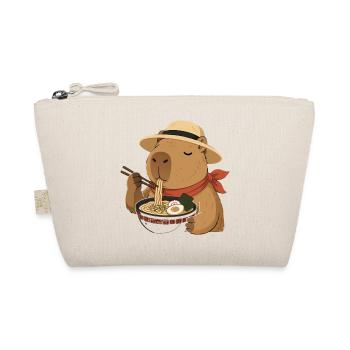Capybara Ramen: Kawaii japanische Köstlichkeit - Bio-Täschchen - Natur - Vorne