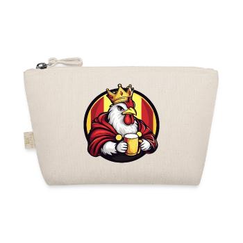 Chicken Beer Funny - Organic Pouch - nature - Front