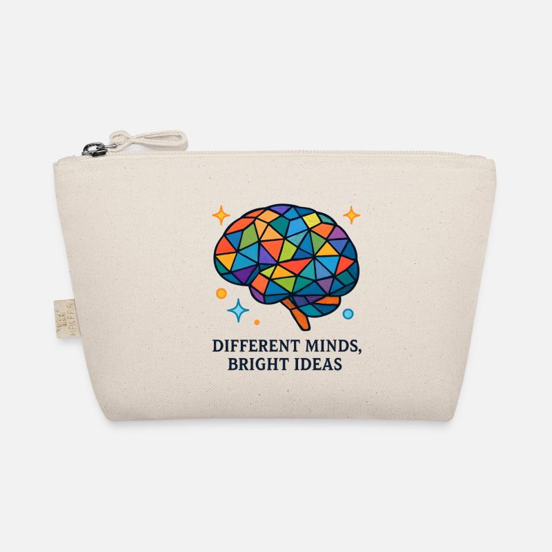 Mosaic Brain: Multiple Ideas Organic Pouch