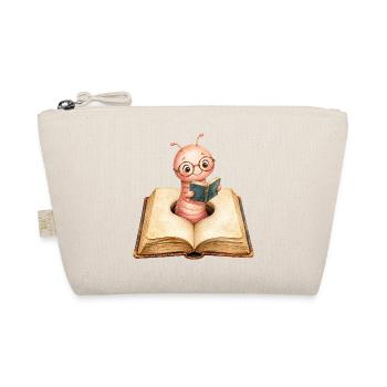 Bookworm - Organic Pouch - nature - Front