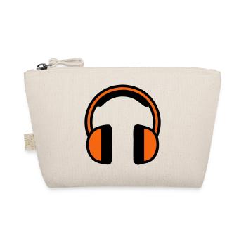 Hearing Protection Headphones Construction Site - Organic Pouch - nature - Front