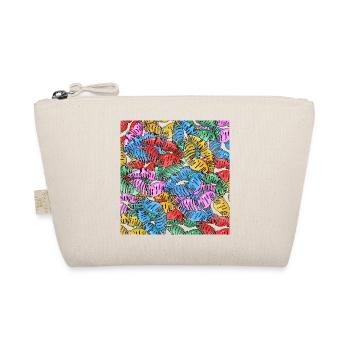 Colorful kisses - Organic Pouch - nature - Front