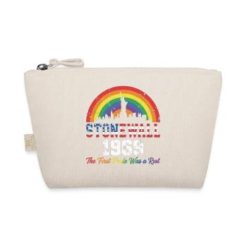 LGBTQ Stonewall 1969 - The First Pride Was A Riot - Organic Pouch - nature - Front