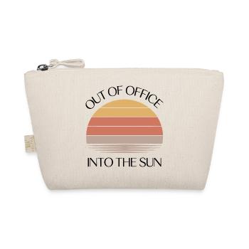Out of the Office Retro Sonnenuntergang Vintage - Bio-Täschchen - Natur - Vorne