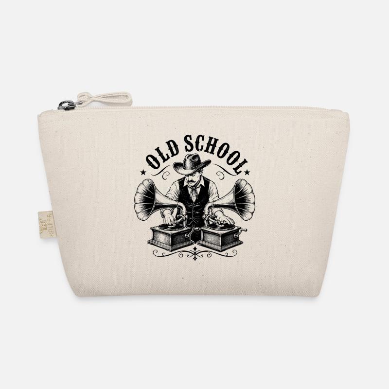 Un DJ old school avec gramophone Trousse biologique