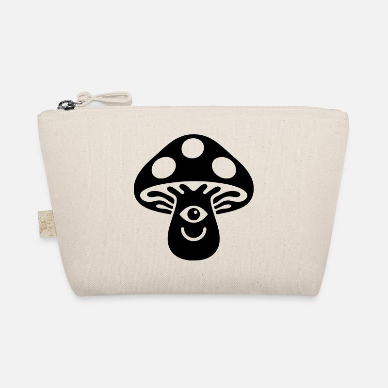 Champignon psychédélique avec motif œil Trousse biologique