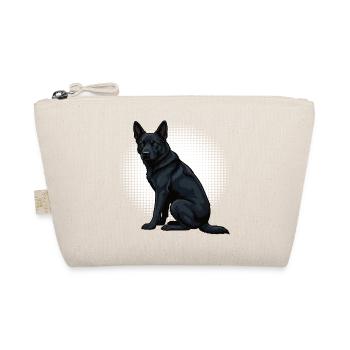 Black German Shepherd German Shepherd Owner - Organic Pouch - nature - Front