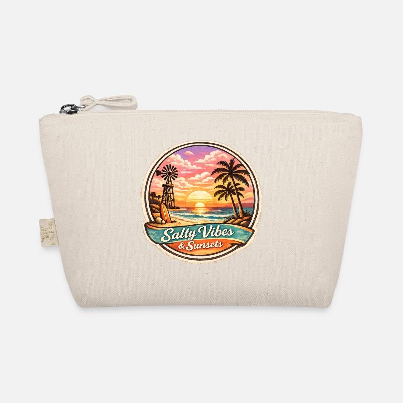 Salty Vibes Sunsets Beach Trousse biologique