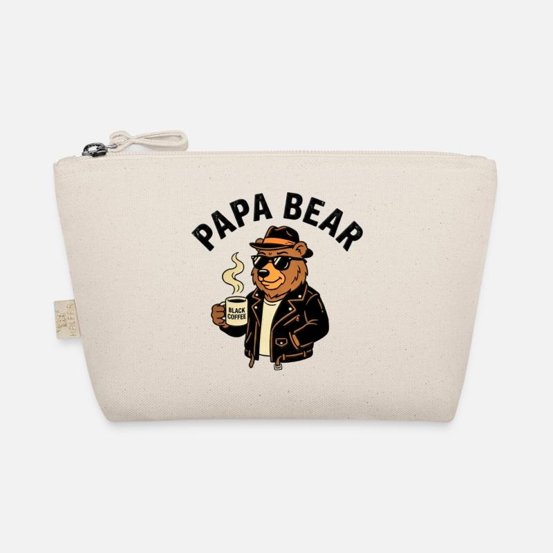 Papa Bear Kaffee-Rebellin - Bio-Täschchen - Natur