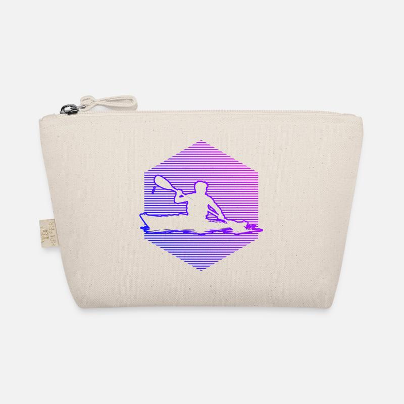 Whitewater Kayak Gift for a Whitewater Rafting Driver Organic Pouch