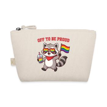 Pride Month LGBTQ – Auf dem Weg zum Stolzen. - Bio-Täschchen - Natur - Vorne
