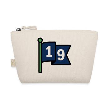 Loch 19 Golffahne Golfclub Herrenausflug Bier - Bio-Täschchen - Natur - Vorne