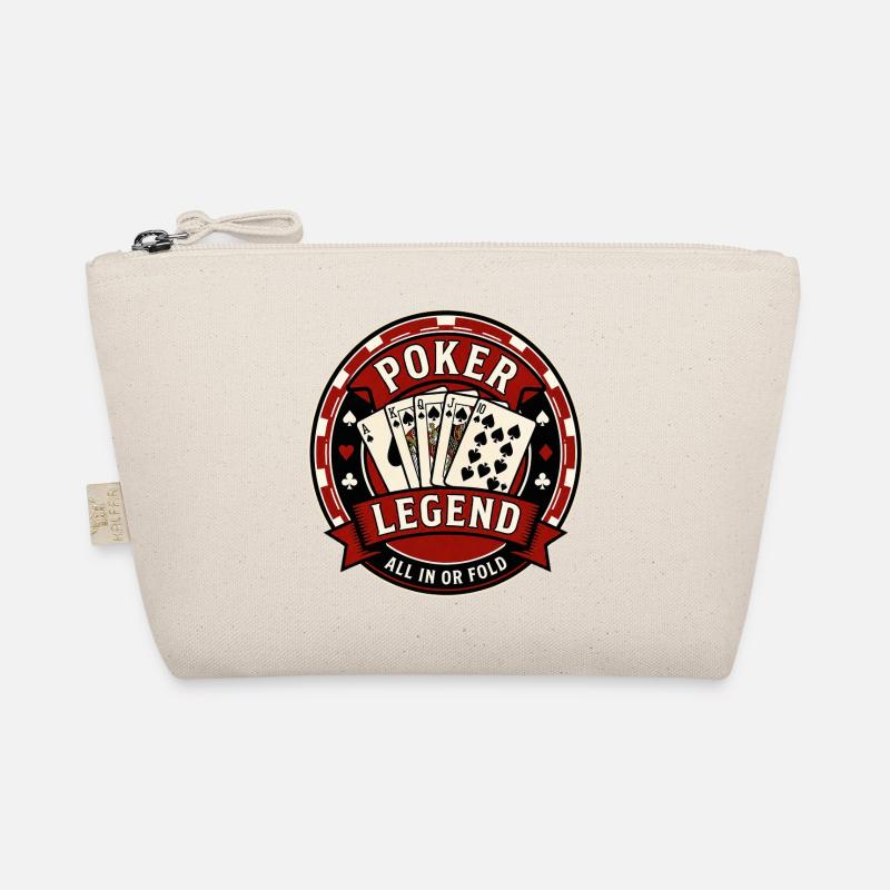 Poker Legend All In Or Fold Organic Pouch
