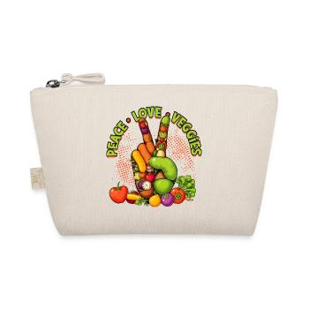 Graphique de la main de légumes Peace Love - Trousse biologique - nature - Devant