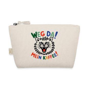 Weg Da Mein Kaffee - Bio-Täschchen - Natur - Vorne