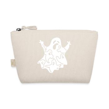 Funny Halloween Day - Funny Halloween Ghost - Bio-Täschchen - Natur - Vorne