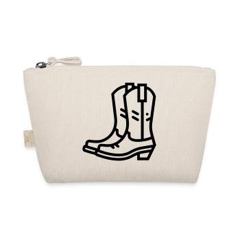 Cowboystiefel - Bio-Täschchen - Natur - Vorne