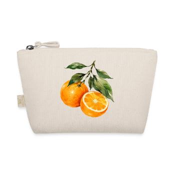 Orangen Aquarell Obstzweig - Bio-Täschchen - Natur - Vorne
