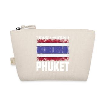 Phuket Koordinaten - Bio-Täschchen - Natur - Vorne