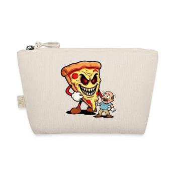 Pizza Monster Menace - Organic Pouch - nature - Front