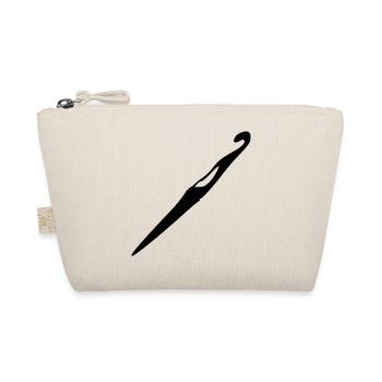 Crochet Crochet Hook Gift - Organic Pouch - nature - Front
