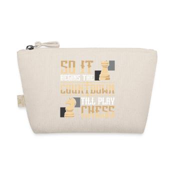 Chess Chess Player Chessboard - Organic Pouch - nature - Front