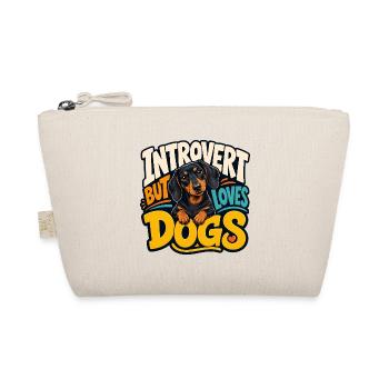 Dachshund - Organic Pouch - nature - Front