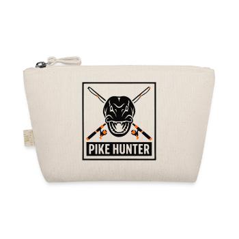 Pike Jaeger Coat of Arms Logo - Organic Pouch - nature - Front