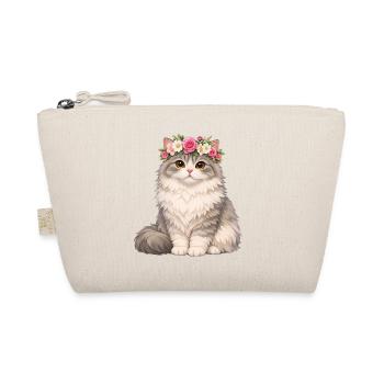 Britisch Langhaar Katze - Bio-Täschchen - Natur - Vorne