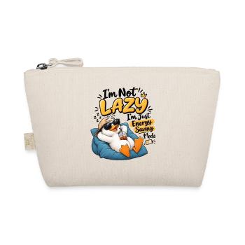 Lazy Duck Energiesparer - Bio-Täschchen - Natur - Vorne