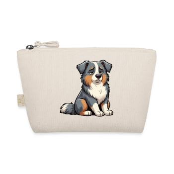 Australian Shepherd Aussie Aussiebesitzer Aussies - Bio-Täschchen - Natur - Vorne