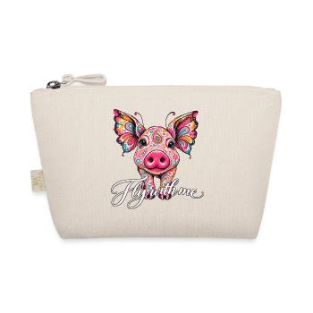 Paisley Pig - Bio-Täschchen - Natur - Vorne