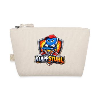Klapstuhl Kämpfer Logo - Bio-Täschchen - Natur - Vorne