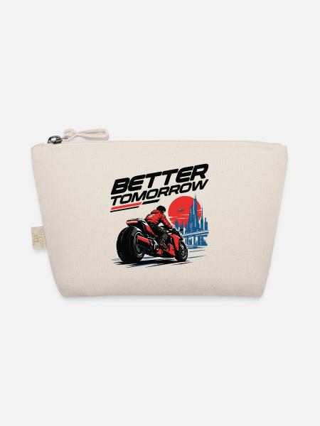 Better Tomorrow von Helfspawn - Bio-Täschchen - Natur