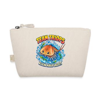 Team Triops – Klein aber Urzeit - Bio-Täschchen - Natur - Vorne