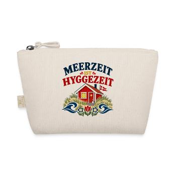 Meerzeit ist Hyggezeit - Bio-Täschchen - Natur - Vorne