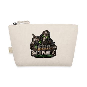 Batch Painting – The Endless Horde Skelett - Bio-Täschchen - Natur - Vorne
