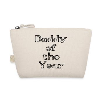 Daddy of the Year handgezeichnet - Bio-Täschchen - Natur - Vorne