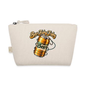 Beer Fishy Fishy Keg Design - Bio-Täschchen - Natur - Vorne