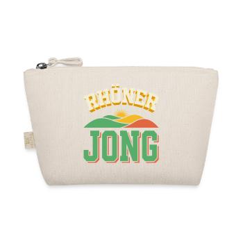 Rhöner Jong - Rhön Heimat Berge Retro - Bio-Täschchen - Natur - Vorne