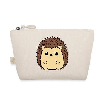 Lustiger Comic Igel Geschenkidee Naturliebhaber z - Bio-Täschchen - Natur - Vorne