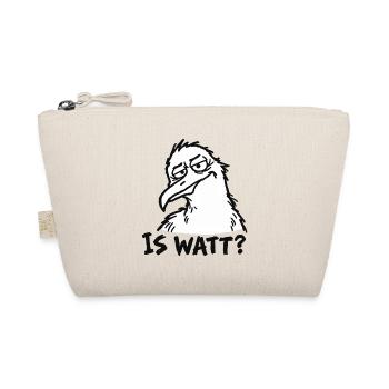 IS WATT? – Misstrauische Möwe - Bio-Täschchen - Natur - Vorne