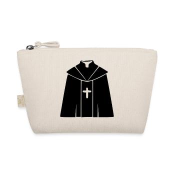 Priester Pfarrer Theologie Geschenk Christentum  - Bio-Täschchen - Natur - Vorne